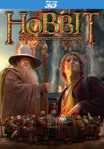 the hobbit an unexpected journey blu ray cover