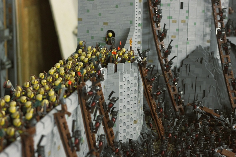 Lord of the best sale rings helms deep lego