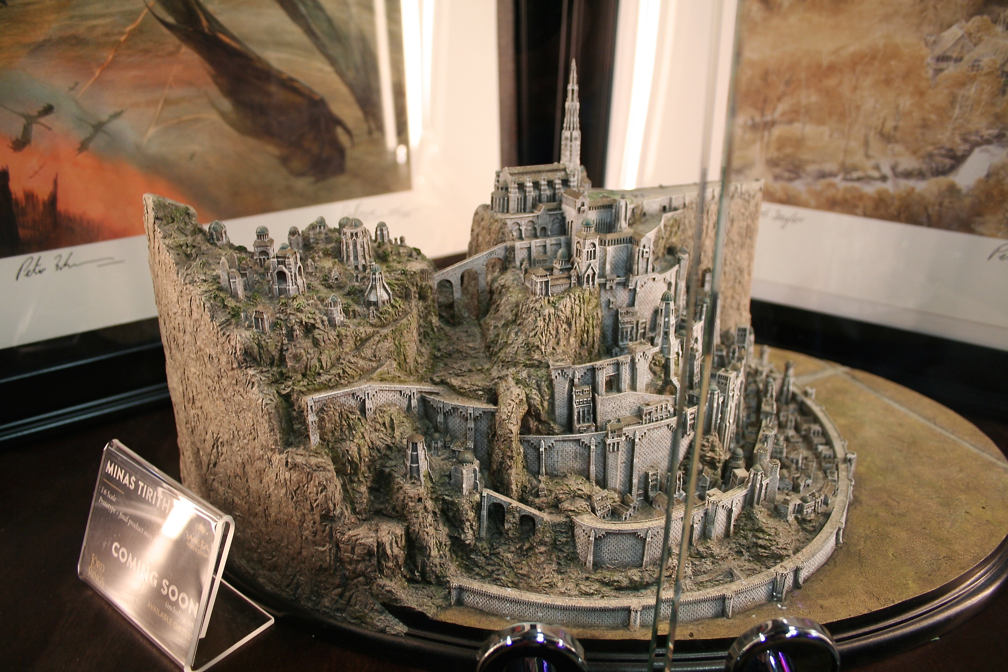 Amazing Minas Tirith Diorama : r/lotr