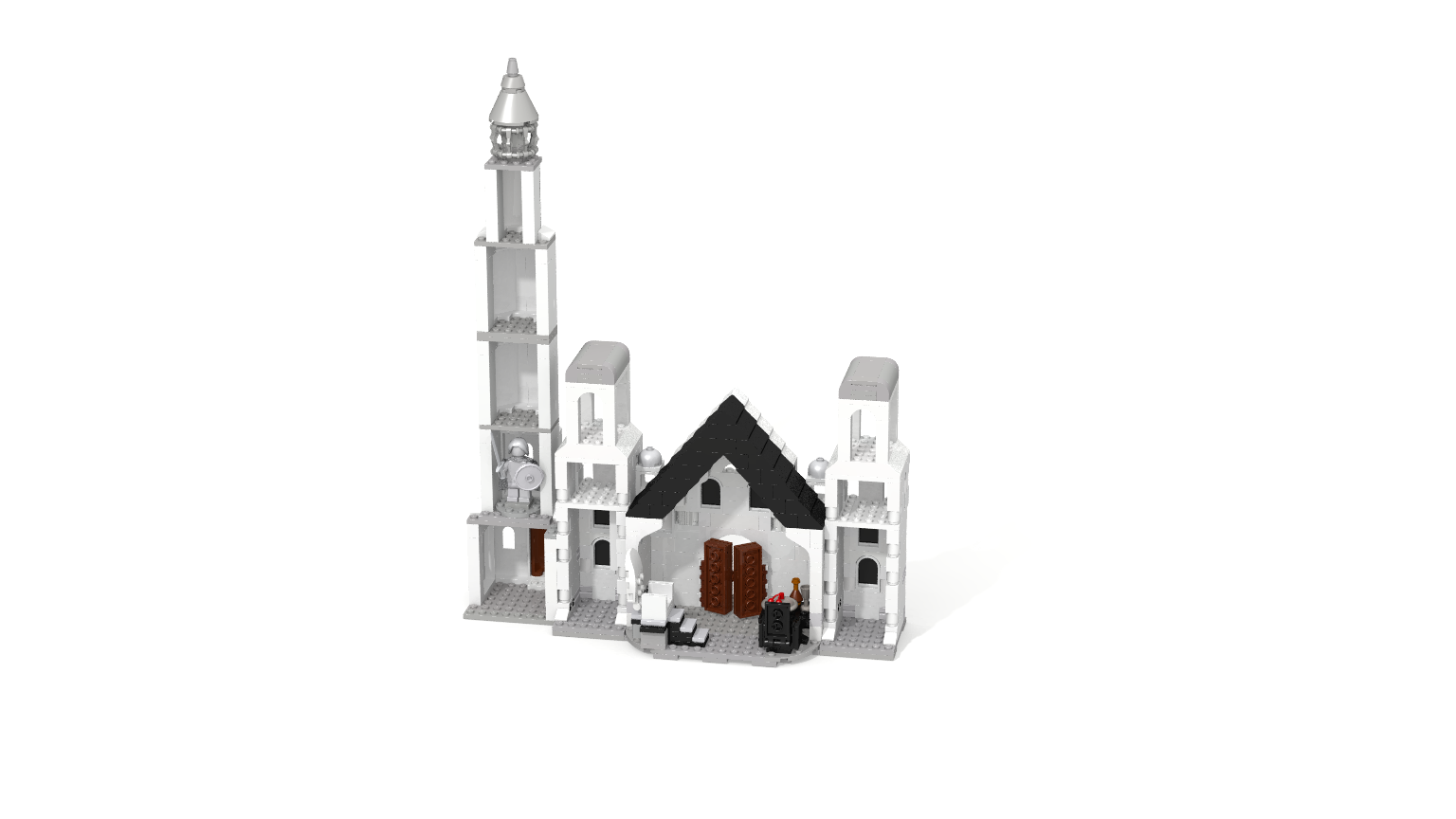 CCCXII - Siege of Minas Tirith - LEGO Historic Themes - Eurobricks