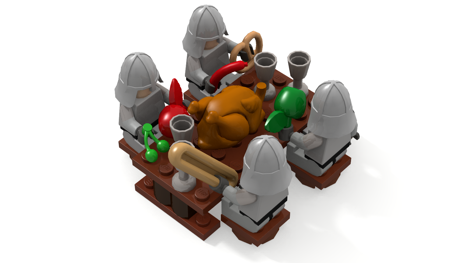 MEC Category B: A Feast in the Hall of Minas Tirith - LEGO