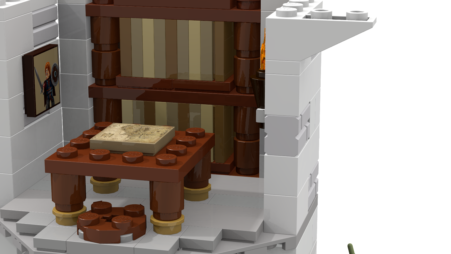 MEC Category B: A Feast in the Hall of Minas Tirith - LEGO