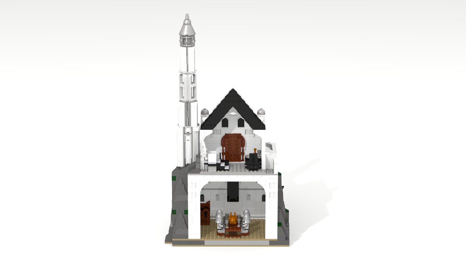 MEC Category B: A Feast in the Hall of Minas Tirith - LEGO