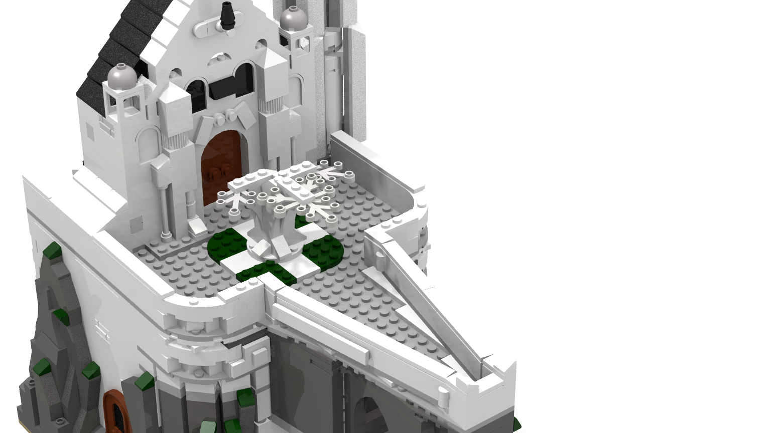 LoTR Minas Tirith LEGO Idea Kit Fully Supported!