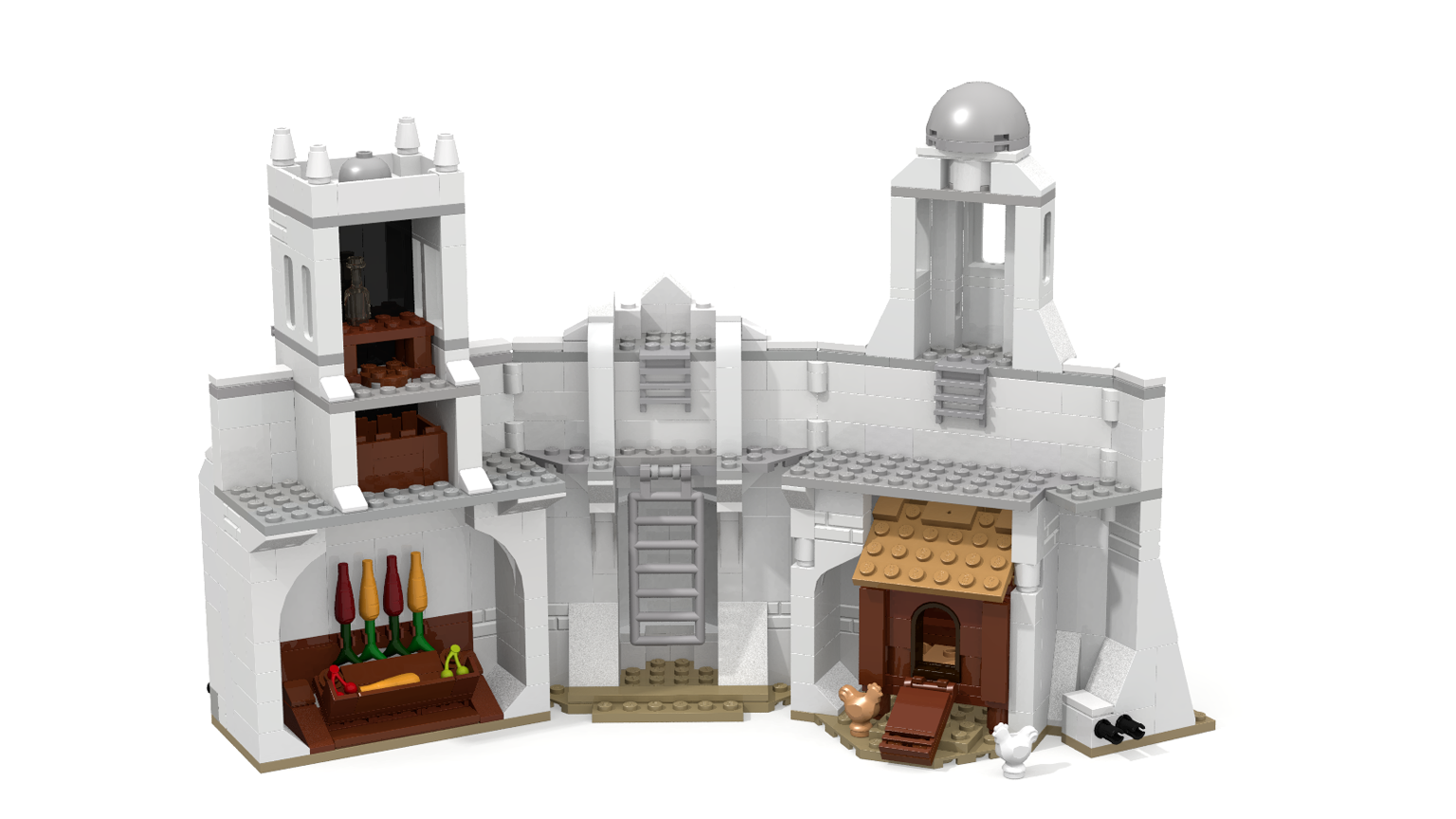 Minas Tirith Battle LEGO Set Concept – Update