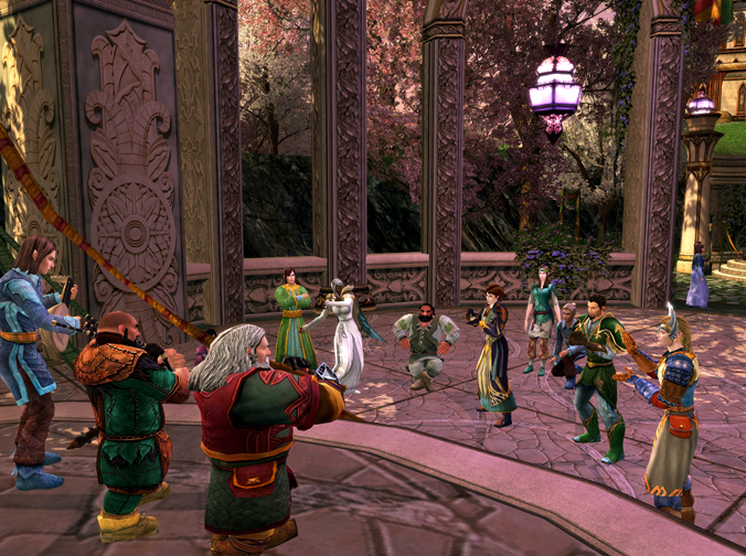 Turbine Kicks Off LOTRO Spring Festival New Screens!