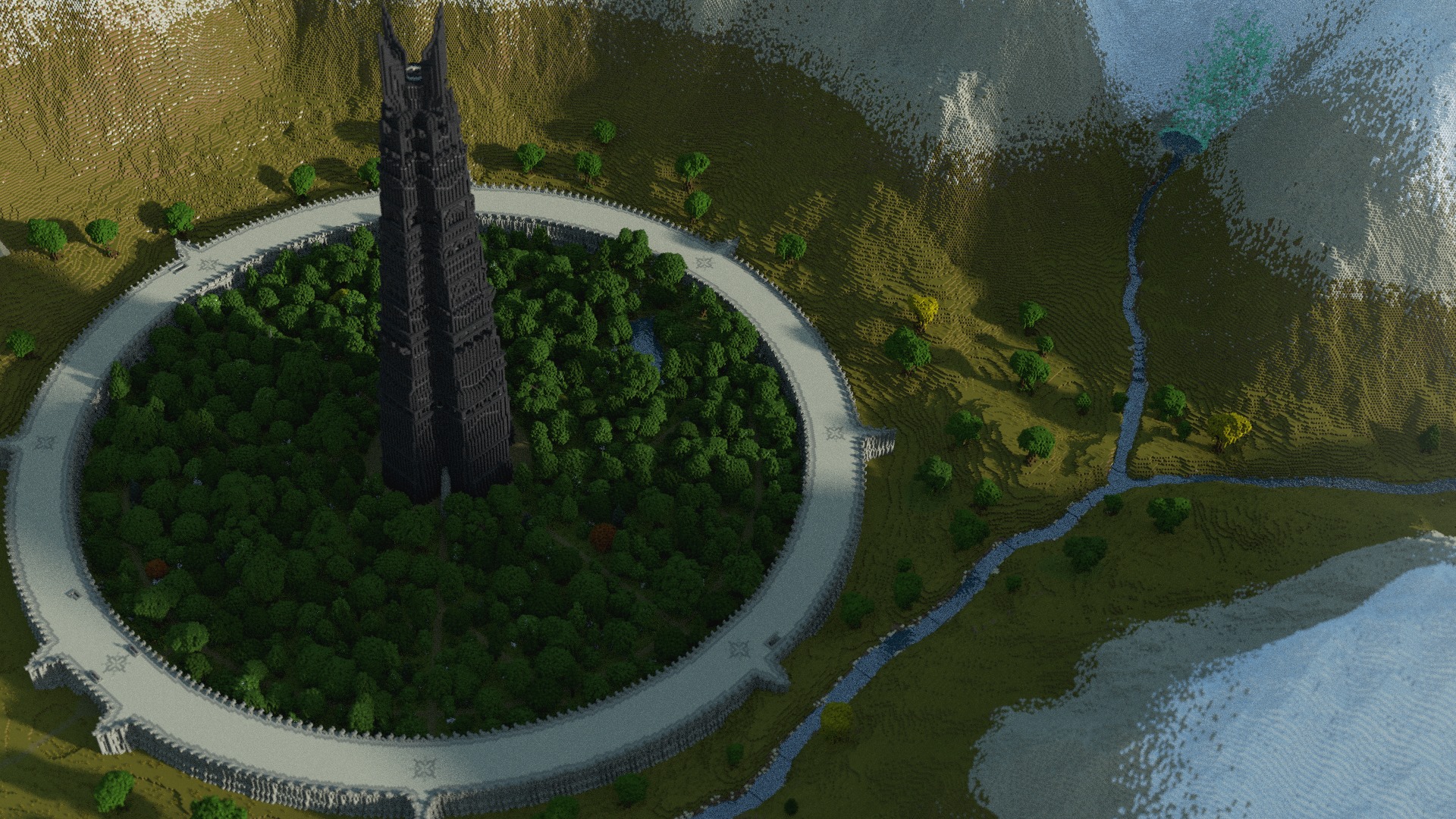 The Lord of the Rings in Minecraft: Celebrating 10 years of building! 