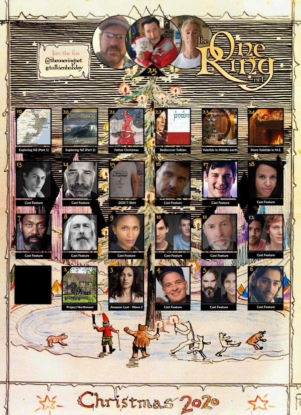 the hobbit advent calendar