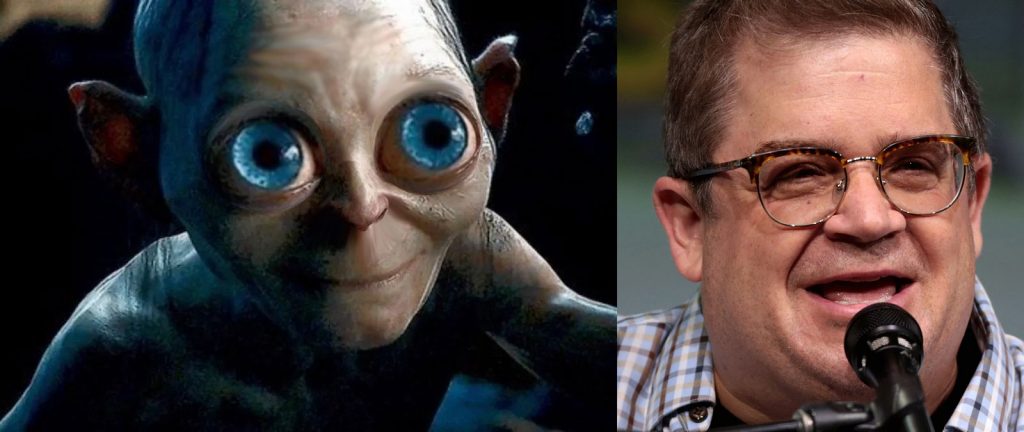 Press Release: Patton Oswalt Joins  LOTR as 'Young Gollum