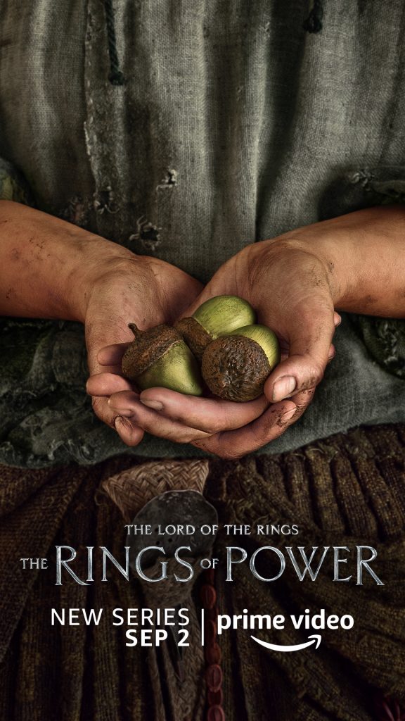 Lord of the Rings'  series reveals character posters with only hands
