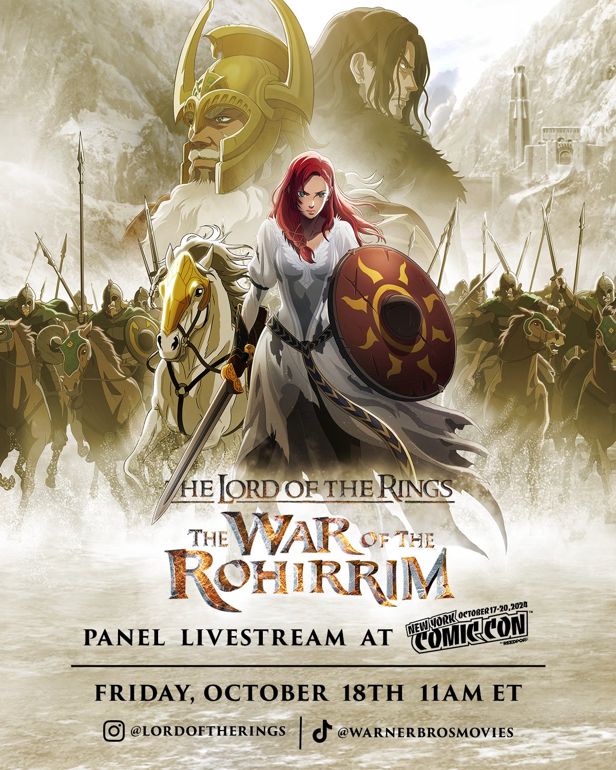 NYCC 2024 Exclusive Merch and War of the Rohirrim Panel